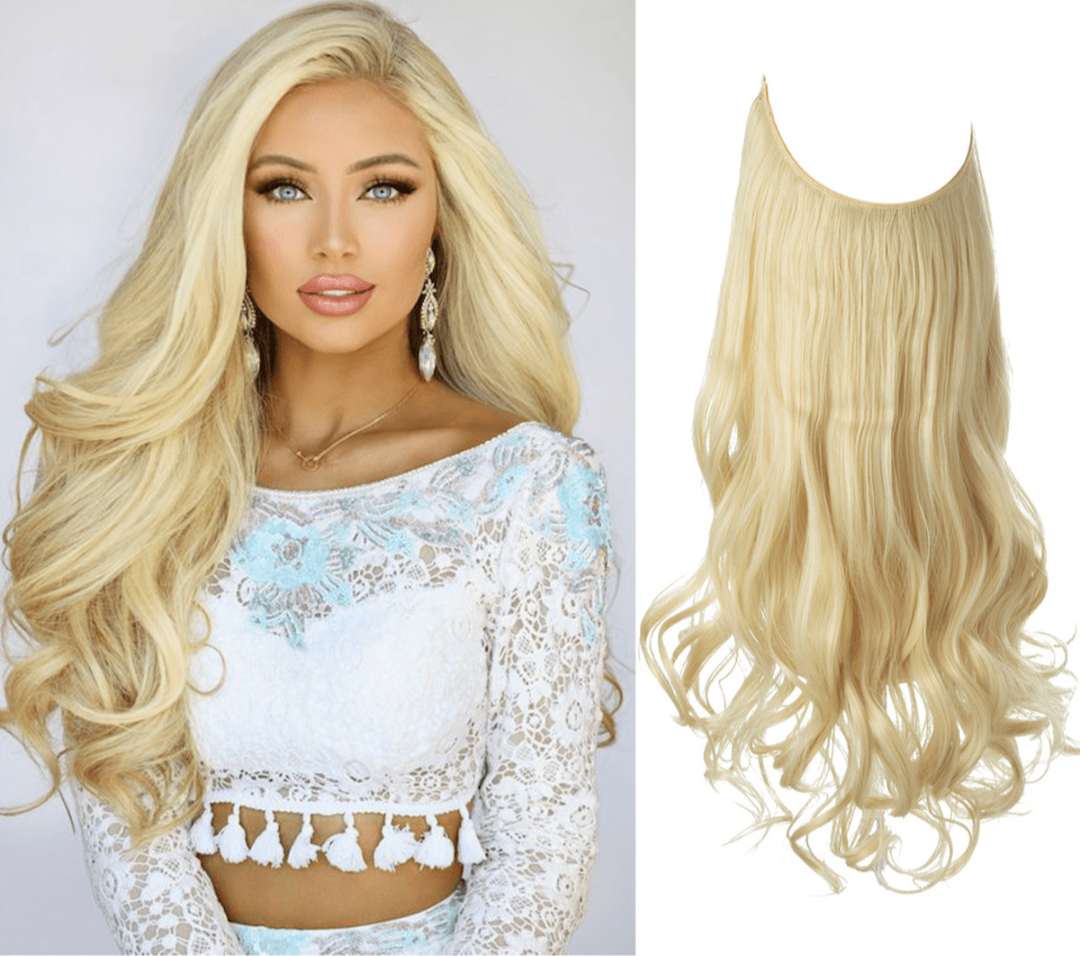 Blond de plage ondulé (56 cm)