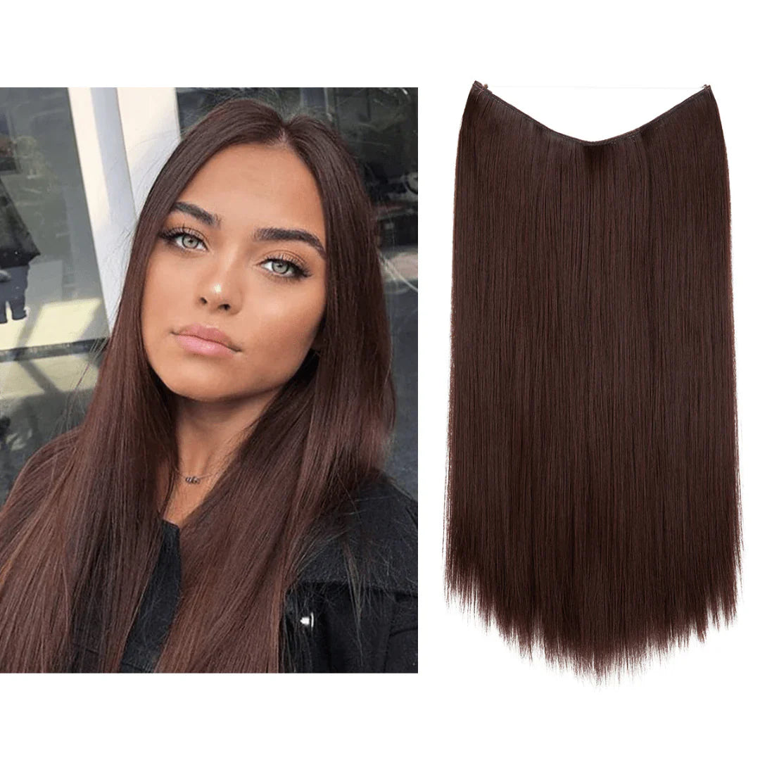 Dark Auburn Straight (56 cm)