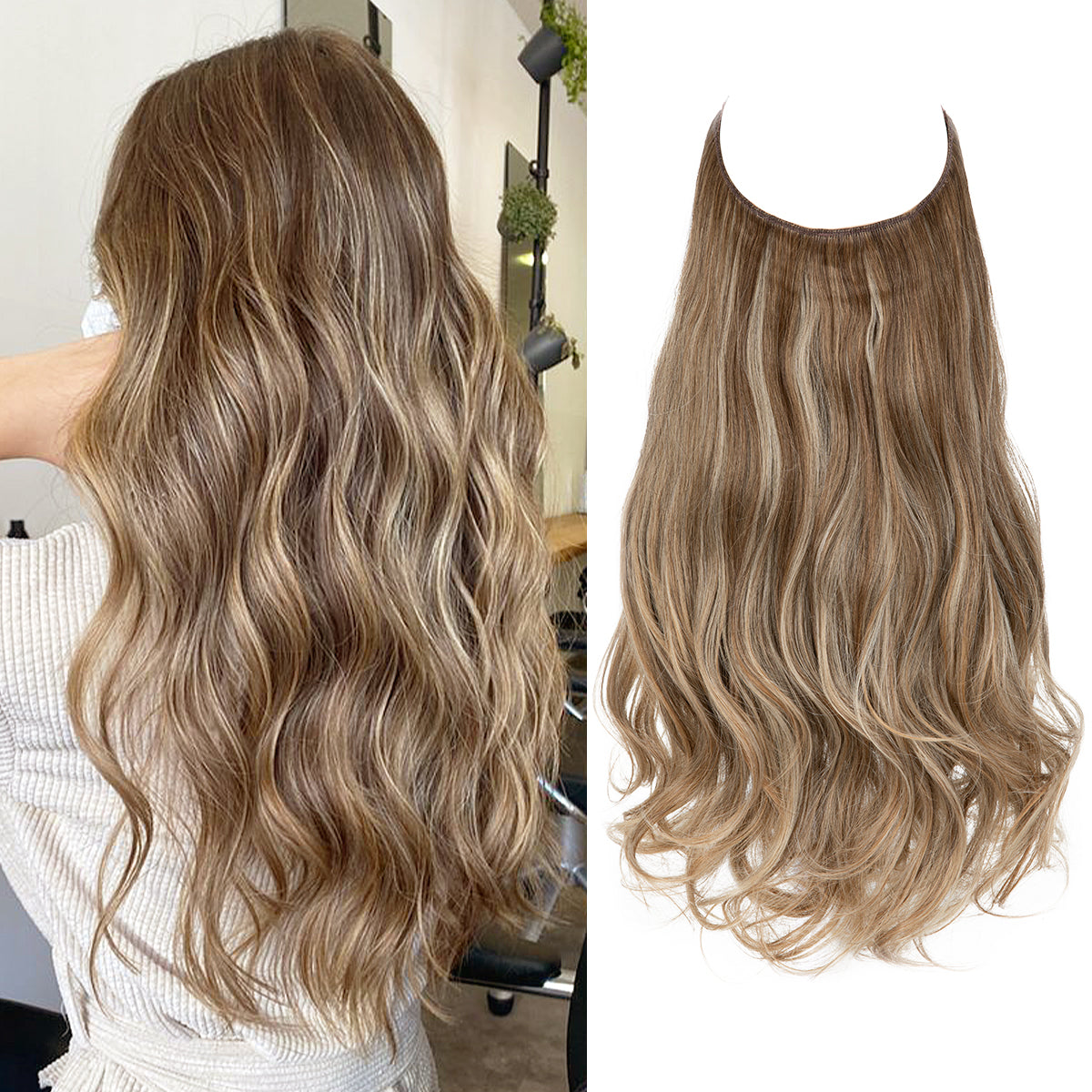 Dark Sand Wavy (41 cm)